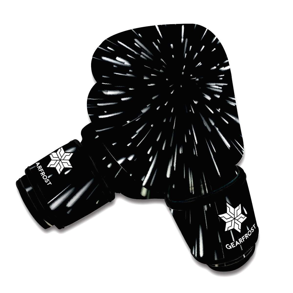 Galaxy Hyperspace Print Boxing Gloves