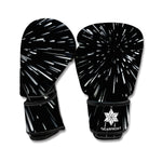 Galaxy Hyperspace Print Boxing Gloves