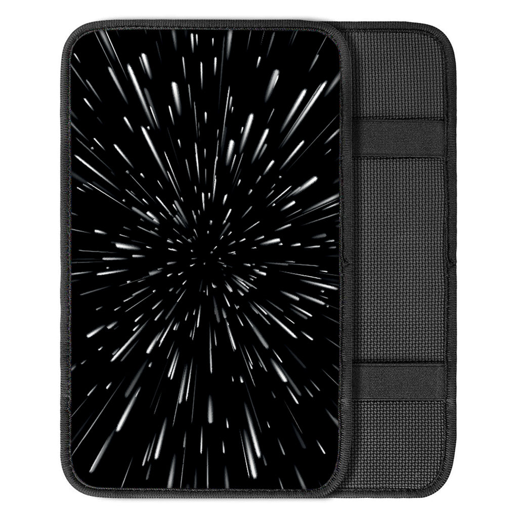 Galaxy Hyperspace Print Car Center Console Cover