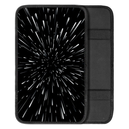 Galaxy Hyperspace Print Car Center Console Cover