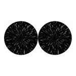 Galaxy Hyperspace Print Car Coasters
