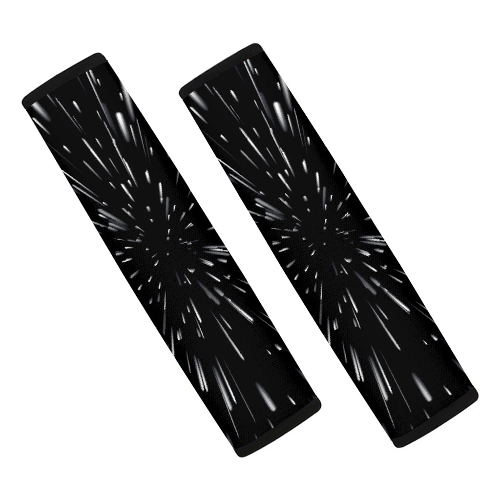 Galaxy Hyperspace Print Car Seat Belt Covers