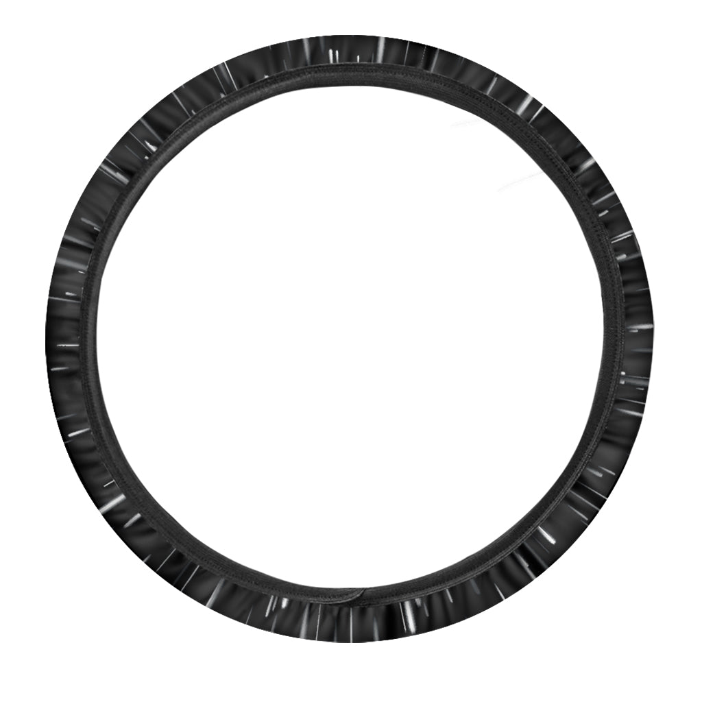 Galaxy Hyperspace Print Car Steering Wheel Cover