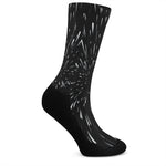 Galaxy Hyperspace Print Crew Socks