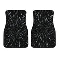 Galaxy Hyperspace Print Front Car Floor Mats