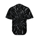 Galaxy Hyperspace Print Men's Baseball Jersey