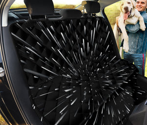 Galaxy Hyperspace Print Pet Car Back Seat Cover