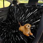 Galaxy Hyperspace Print Pet Car Back Seat Cover