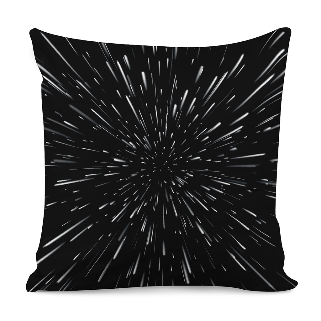 Galaxy Hyperspace Print Pillow Cover
