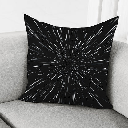 Galaxy Hyperspace Print Pillow Cover