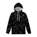 Galaxy Hyperspace Print Pullover Hoodie