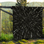 Galaxy Hyperspace Print Quilt