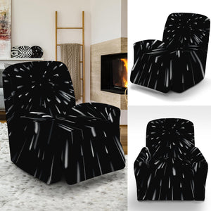 Galaxy Hyperspace Print Recliner Slipcover