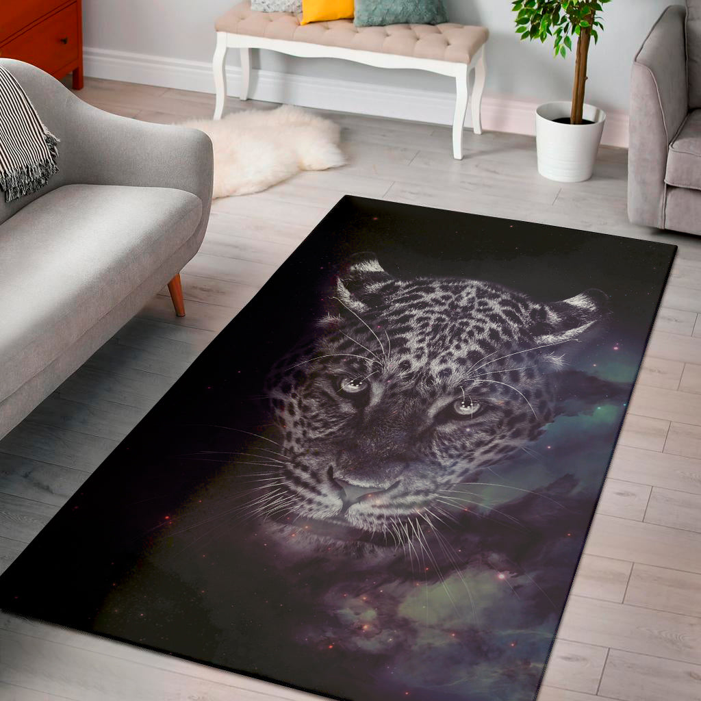 Galaxy Jaguar Print Area Rug