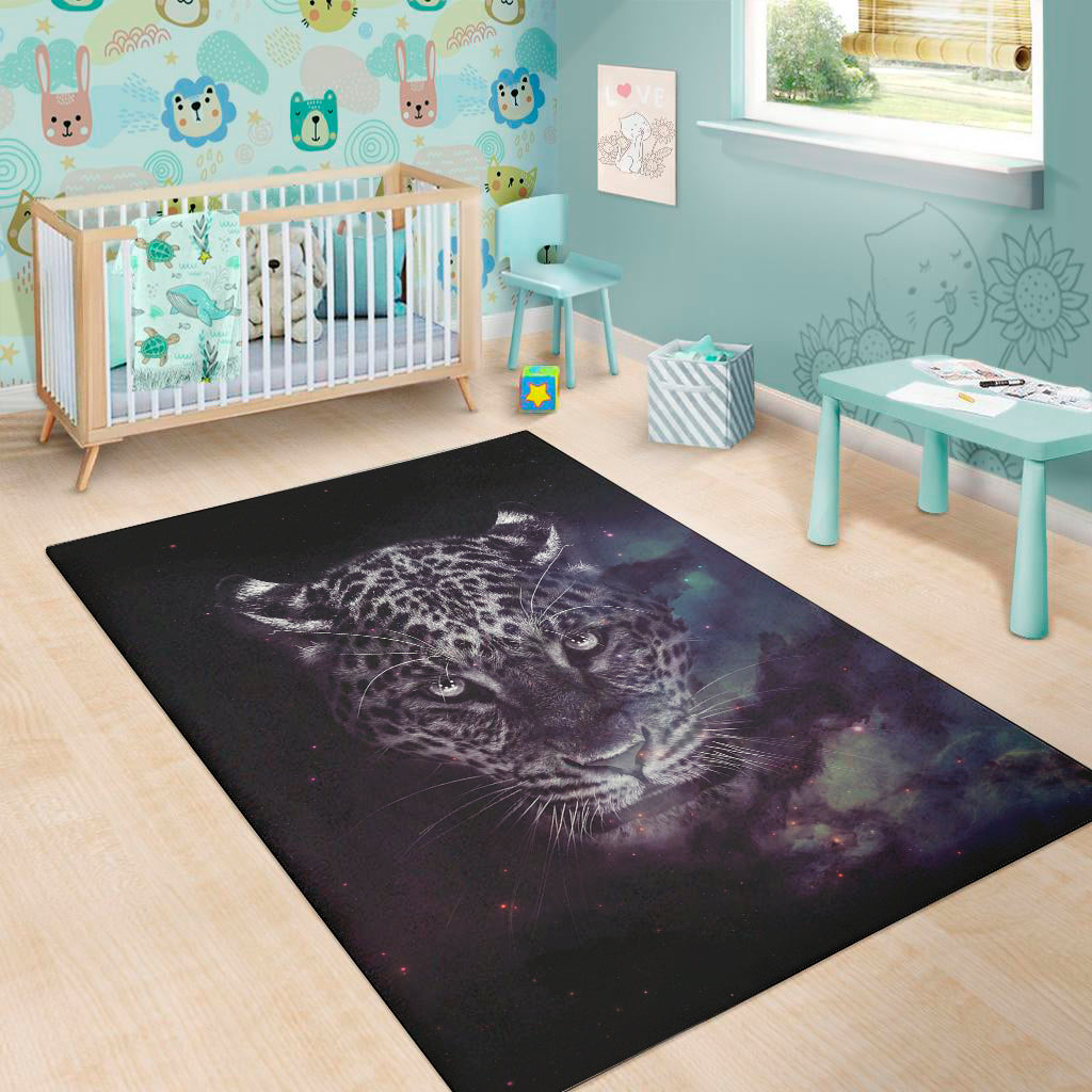 Galaxy Jaguar Print Area Rug