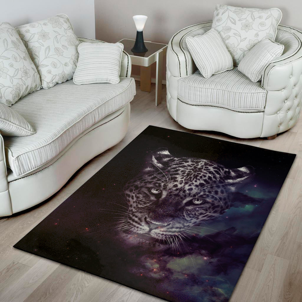Galaxy Jaguar Print Area Rug
