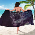 Galaxy Jaguar Print Beach Sarong Wrap