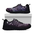 Galaxy Jaguar Print Black Running Shoes