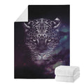 Galaxy Jaguar Print Blanket