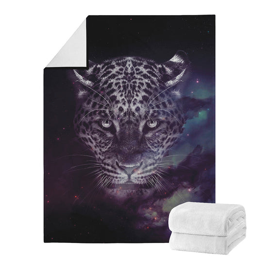 Galaxy Jaguar Print Blanket