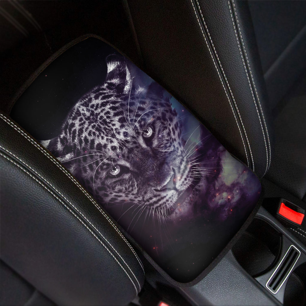 Galaxy Jaguar Print Car Center Console Cover