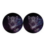 Galaxy Jaguar Print Car Coasters