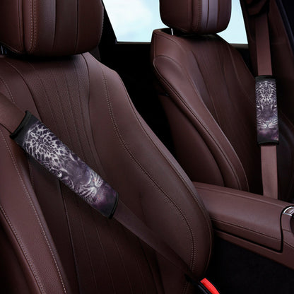 Galaxy Jaguar Print Car Seat Belt Covers