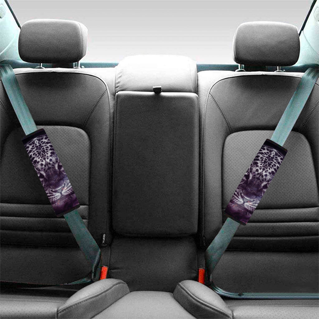 Galaxy Jaguar Print Car Seat Belt Covers