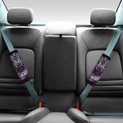 Galaxy Jaguar Print Car Seat Belt Covers