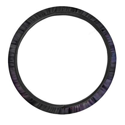 Galaxy Jaguar Print Car Steering Wheel Cover