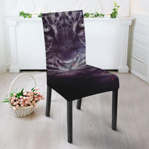 Galaxy Jaguar Print Dining Chair Slipcover