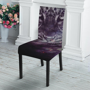 Galaxy Jaguar Print Dining Chair Slipcover