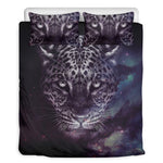 Galaxy Jaguar Print Duvet Cover Bedding Set
