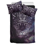 Galaxy Jaguar Print Duvet Cover Bedding Set