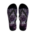 Galaxy Jaguar Print Flip Flops