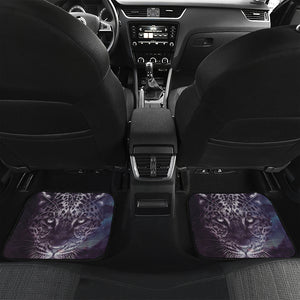 Galaxy Jaguar Print Front and Back Car Floor Mats