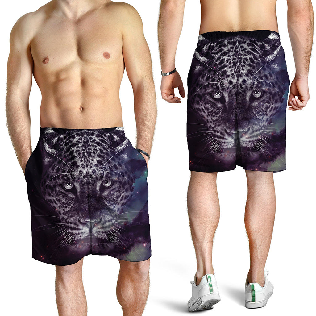Galaxy Jaguar Print Men's Shorts