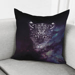 Galaxy Jaguar Print Pillow Cover