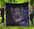 Galaxy Jaguar Print Quilt