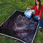 Galaxy Jaguar Print Quilt