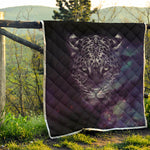 Galaxy Jaguar Print Quilt