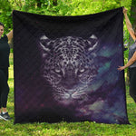 Galaxy Jaguar Print Quilt