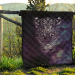 Galaxy Jaguar Print Quilt