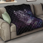Galaxy Jaguar Print Quilt