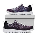 Galaxy Jaguar Print White Running Shoes