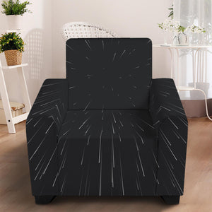 Galaxy Lightspeed Print Armchair Slipcover