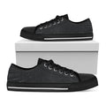 Galaxy Lightspeed Print Black Low Top Sneakers