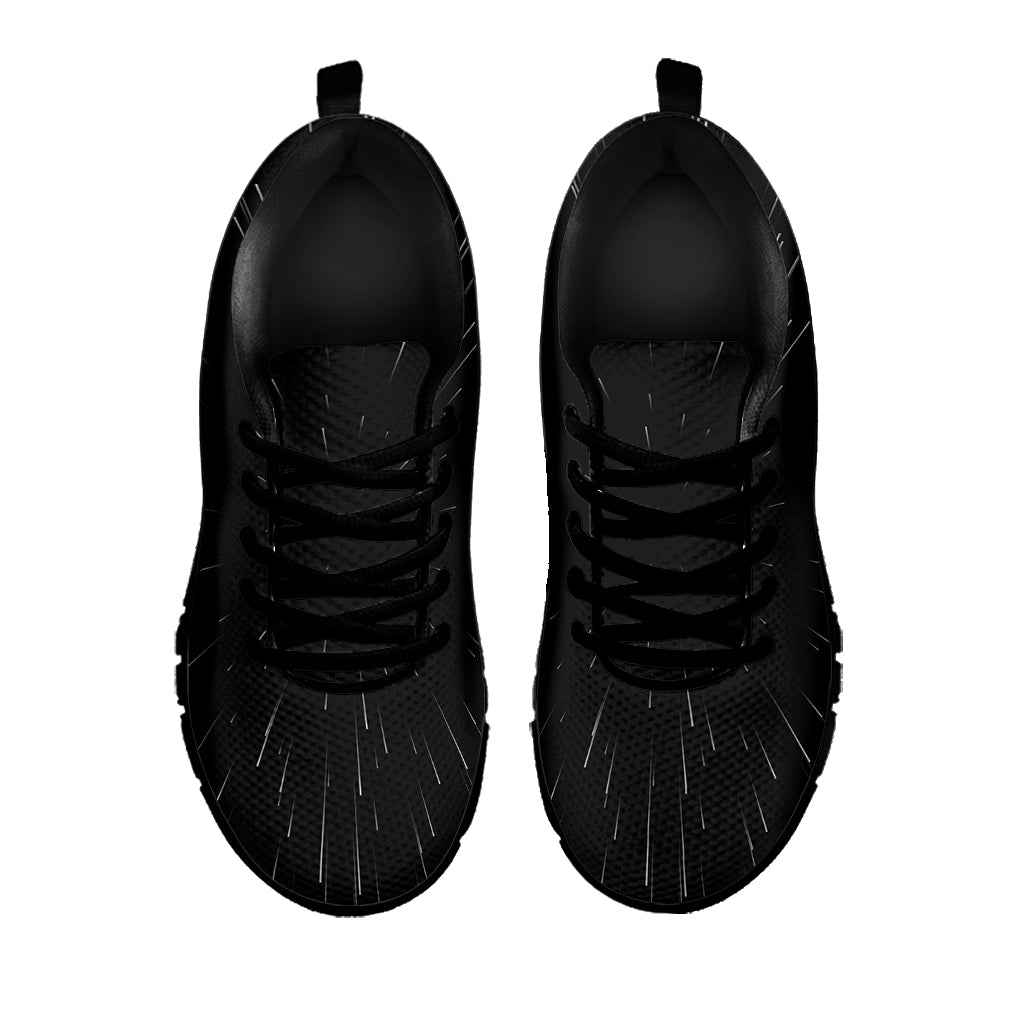 Galaxy Lightspeed Print Black Sneakers