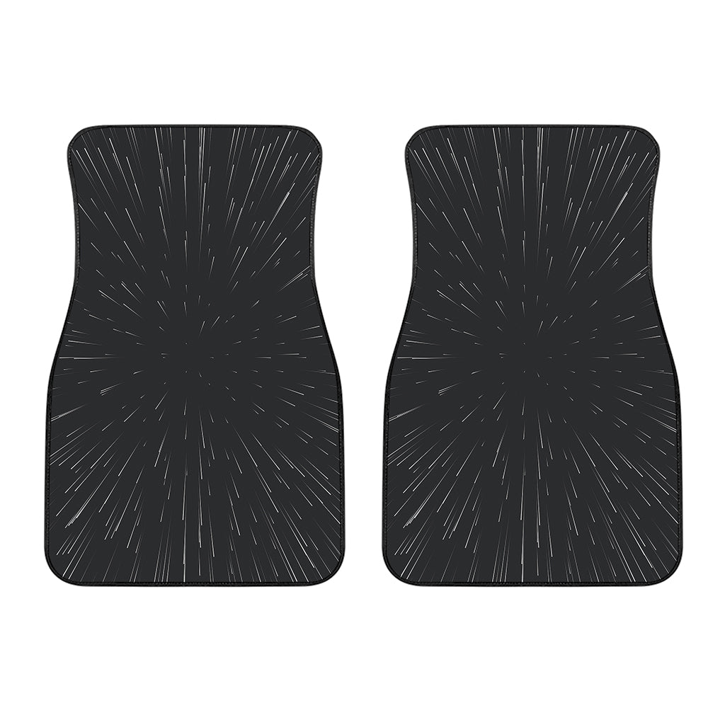 Galaxy Lightspeed Print Front Car Floor Mats