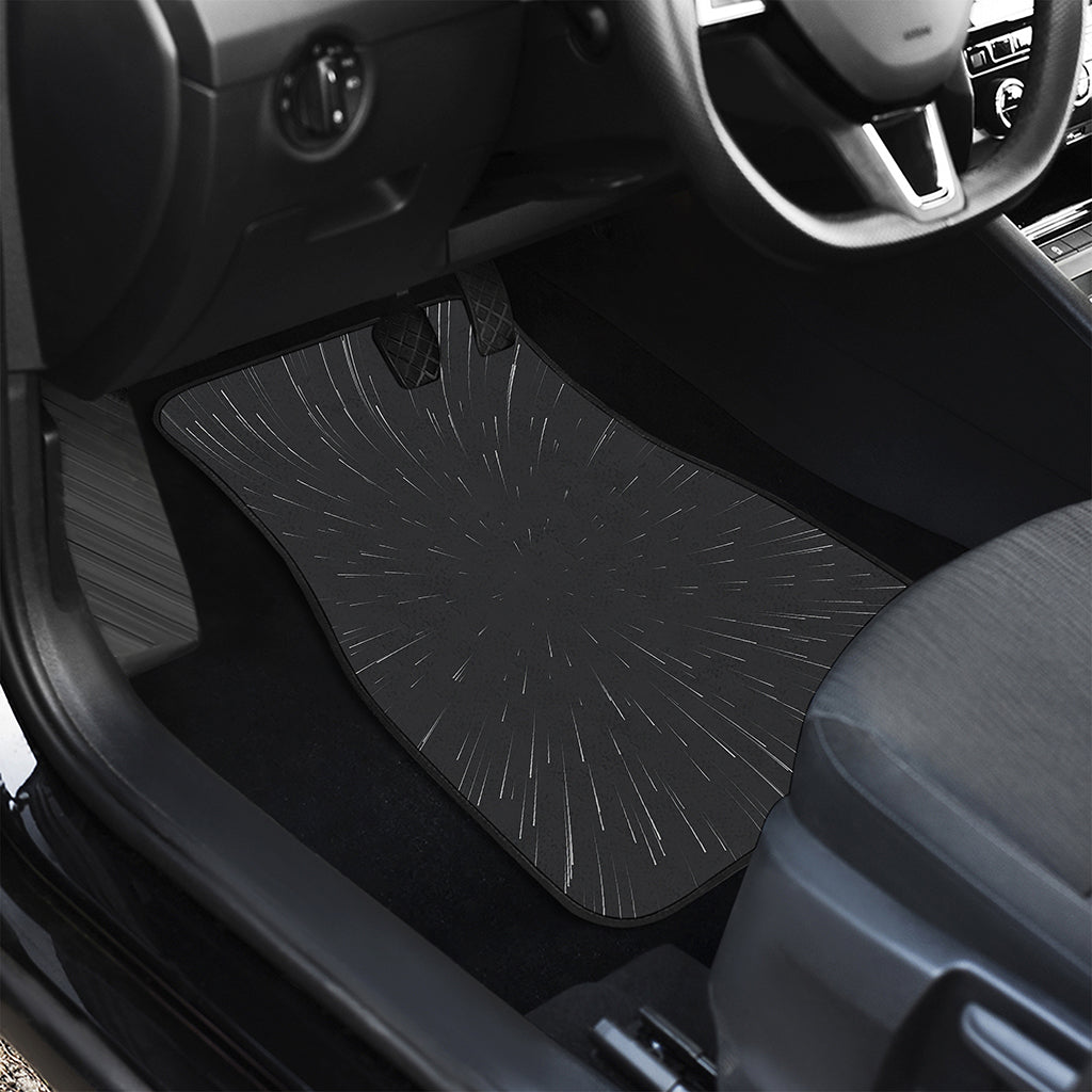 Galaxy Lightspeed Print Front Car Floor Mats